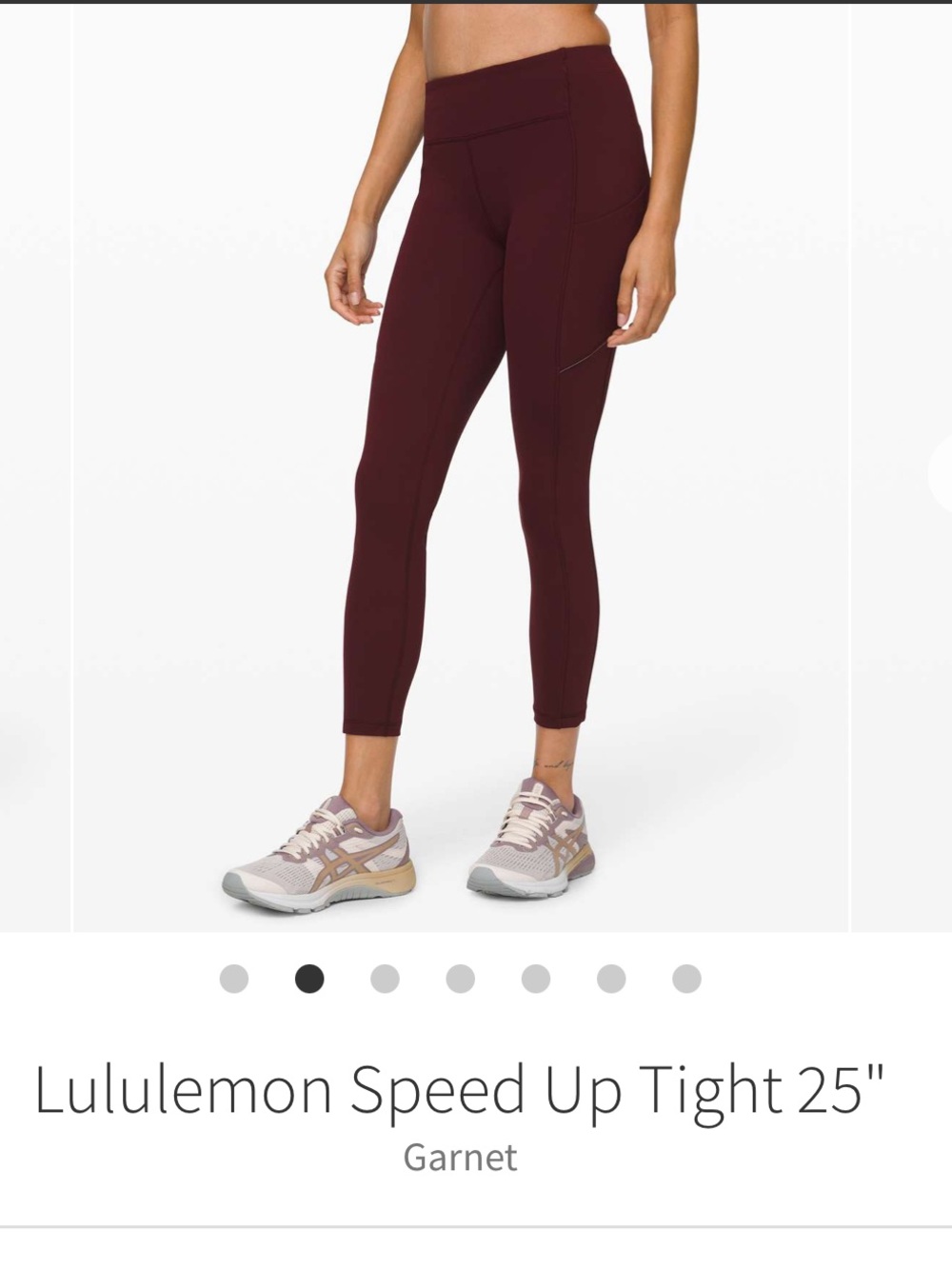 Lululemon Speed Up Tight 25” (size 4)